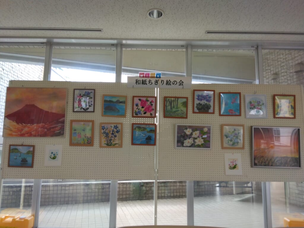 【2F展示】登録環境団体「和紙ちぎり絵の会」